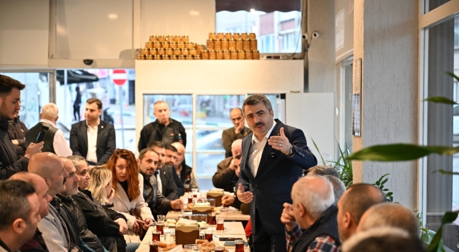 Yıldırım Belediye Başkanı Oktay Yılmaz vatandaş ile bir araya geldi