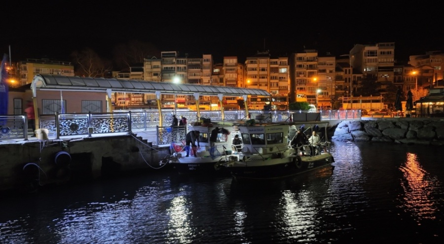 Gemlik'te olta ustaları yarışıyor