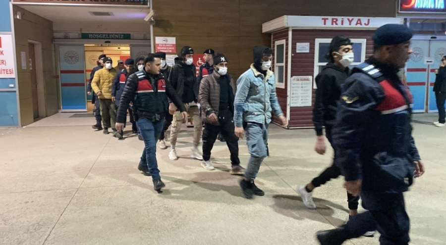 Bursa'da kaçak Suriyeliler yakalandı!
