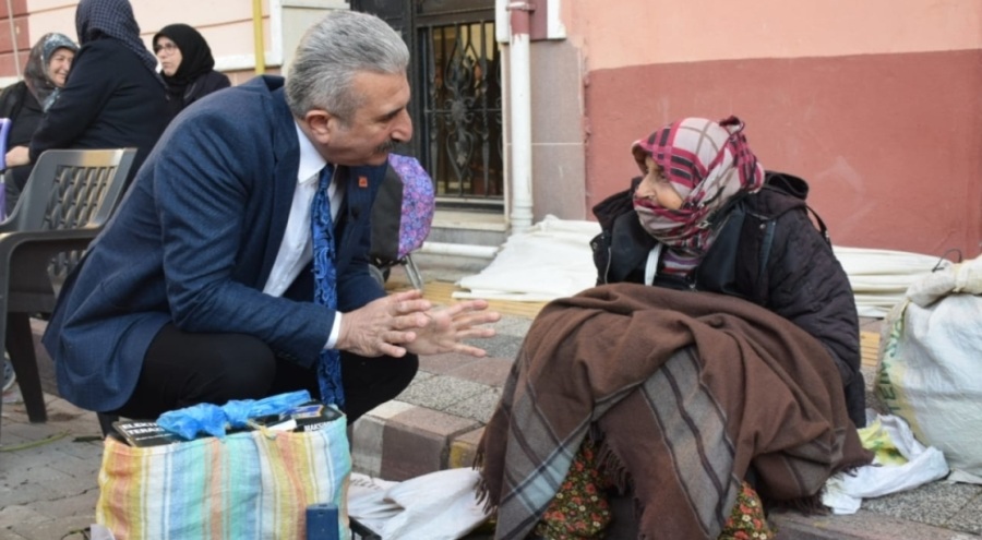 CHP Bursa İl Başkanı Yeşiltaş Karacabey'de: Halkın gündemi yoksulluk