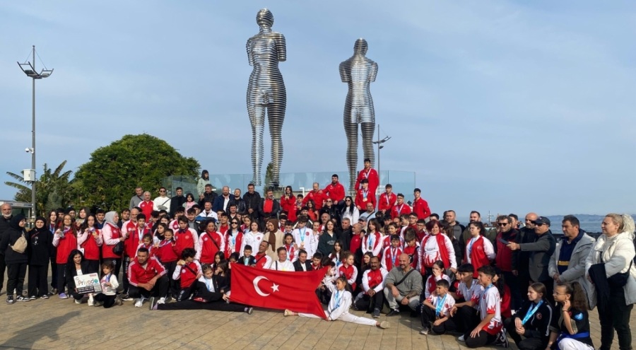 Bursa'da Sabakido Spor Kulübü Gürcistan'dan madalya ile döndü