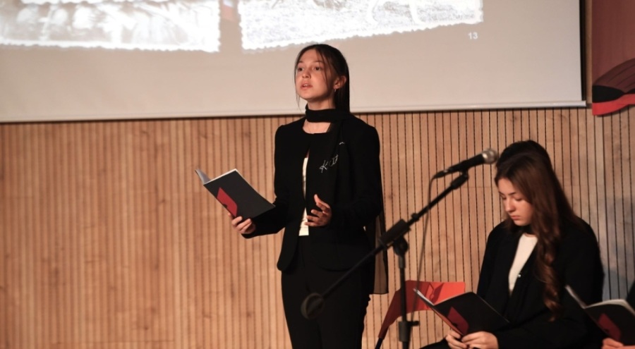 Osmangazi'de teatral gösteriyle Nutuk'u anlattılar