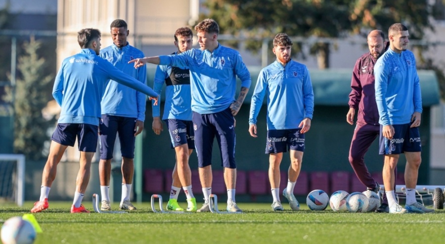 Trabzonspor bugün taktik çalıştı