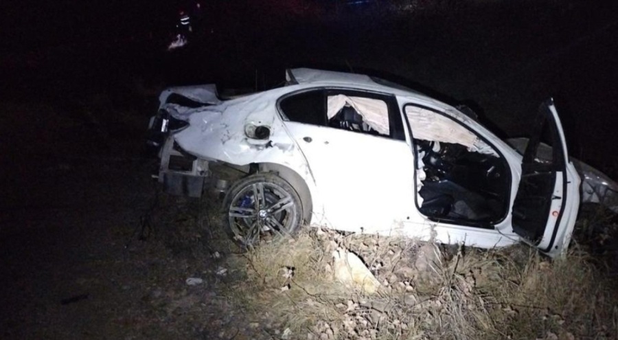 Araba takla attı: 1 ölü, 3 yaralı