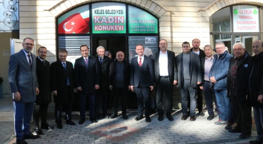 Keles'te spor kompleksi ve kadın konukevi açıldı