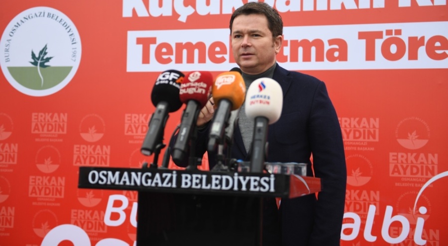 Osmangazi Belediyesi bir kreşin daha temelini attı!