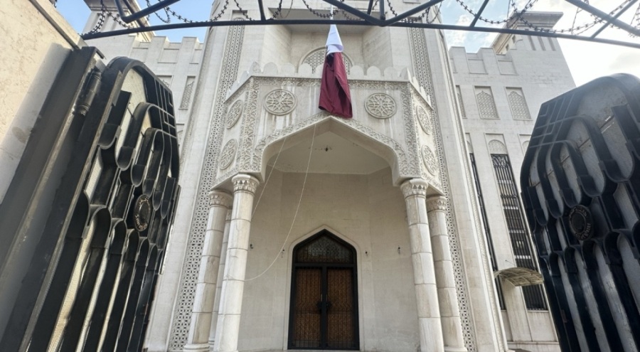 Katar'ın Şam Büyükelçiliği yeniden açıldı