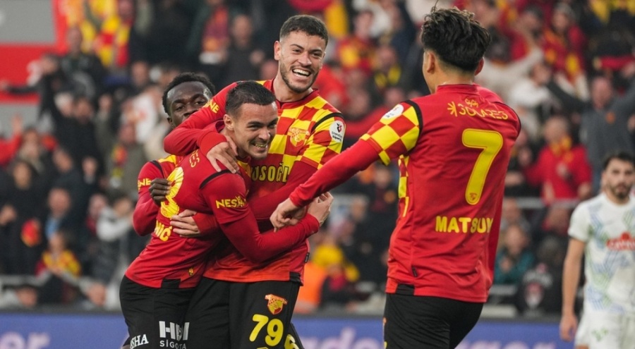 Göztepe 3 puanı 3 golle aldı