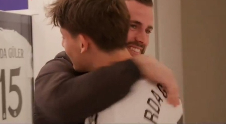 Nacho Fernandez ve Arda Güler hasret giderdi