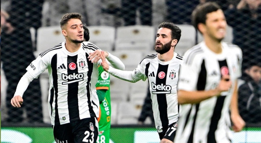Süper Lig'in ilk yarısında Beşiktaş'ın gol raporu