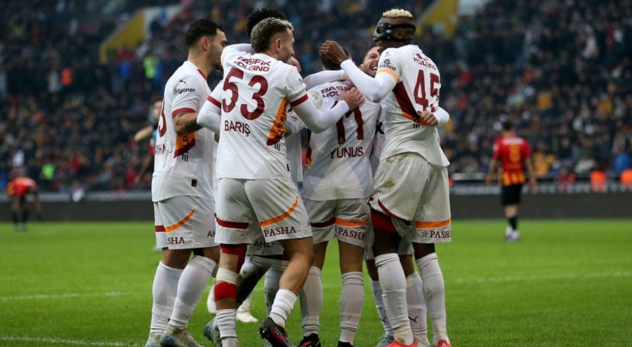 Süper Lig'in ilk yarısında Galatasaray'ın gol raporu