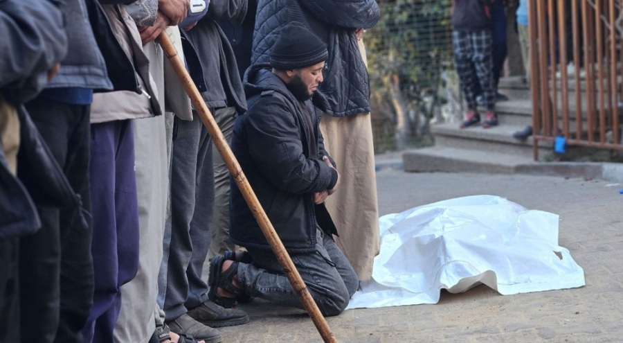 Gazze'de ölü 45 bin 338'e yükseldi