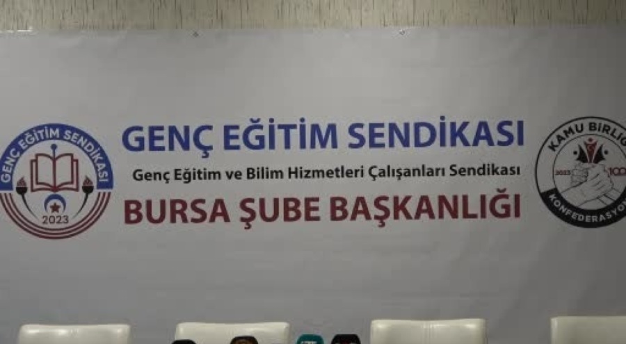 Genç Eğitim ve Bilim Hizmetleri Çalışanları Sendikası Bursa şubesi açıldı