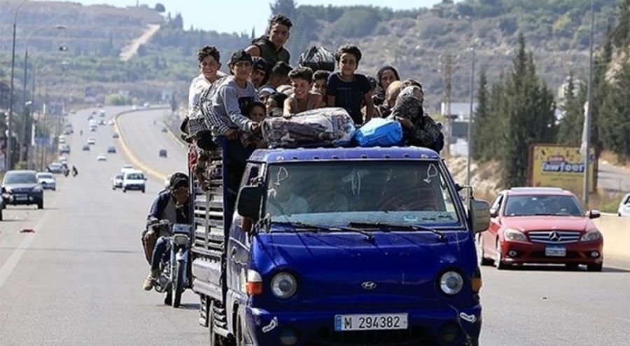 Esad Rusya'ya kaçtıktan sonra 85 bin kişi Lübnan'a sığındı