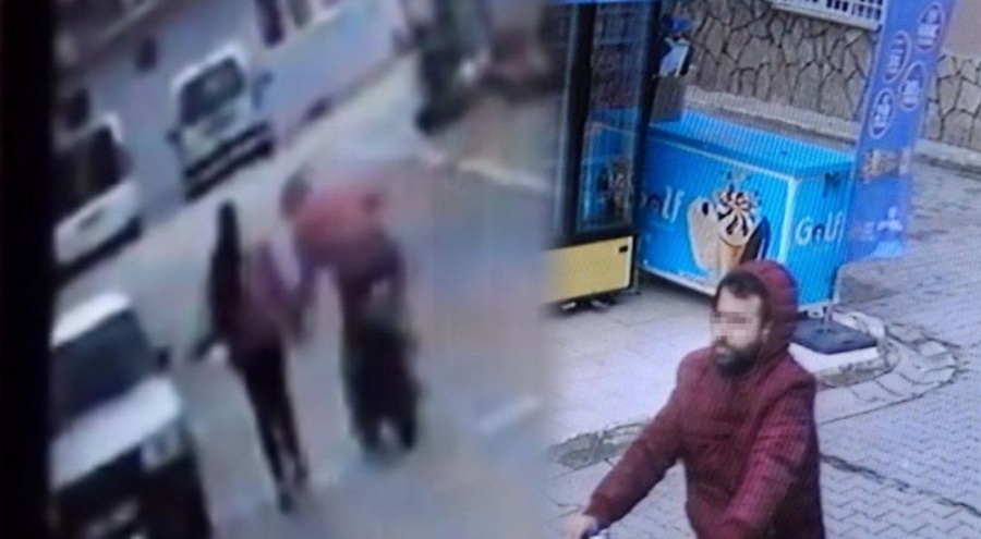 Kaldırımda yürüyen kadını taciz eden şahısla ilgili yeni gelişme