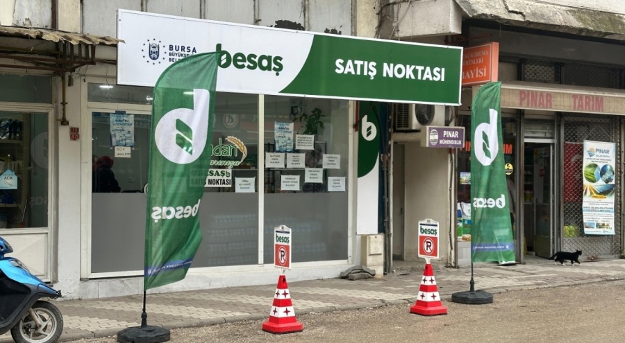 BESAŞ'tan Mustafakemalpaşa'da 4 yeni satış noktası