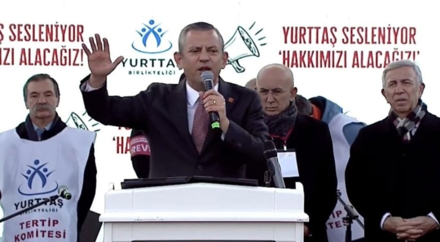 Özgür Özel'den asgari ücrete tepki