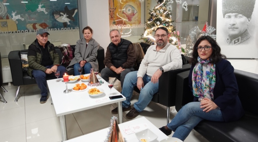 Bursa'da mimarlar yeni yılda ülke ve meslek ortamı için iyileşme diliyor