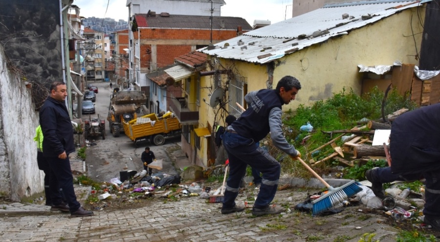 Gemlik Yenimahalle'de kapsamlı temizlik