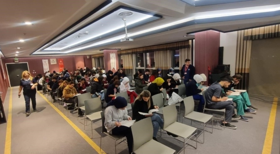 Hayat Hastanesi'nde sınav heyecanı