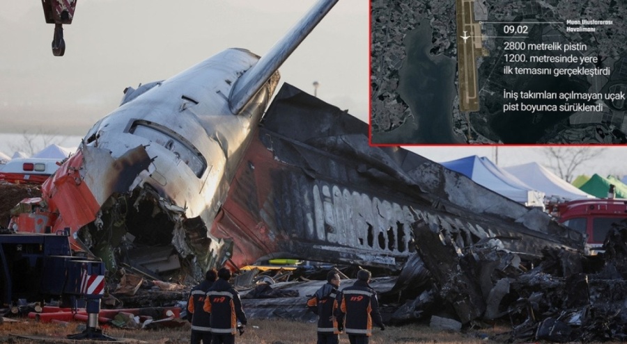 Güney Kore'de 179 kişinin öldüğü uçak kazasında yaşananlar