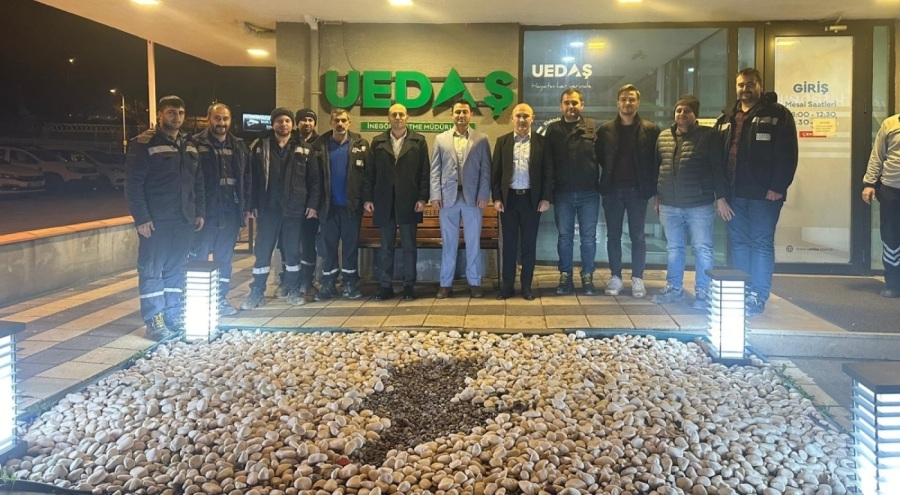 UEDAŞ, yeni yıla kesintisiz enerji mesaisi ile "Merhaba" dedi