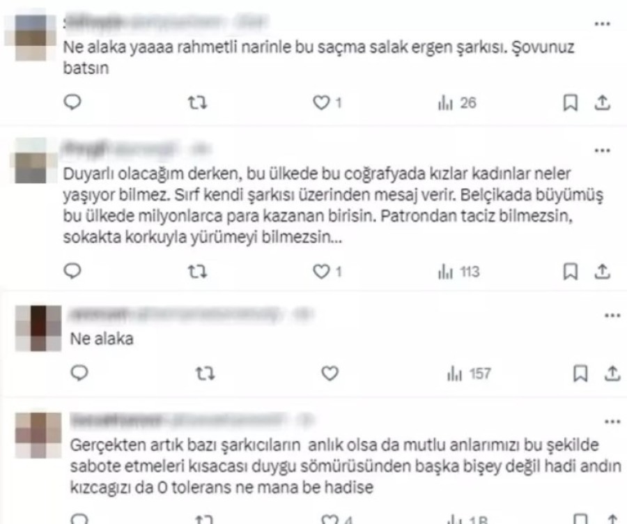 Hadise'nin Narin için söylediği şarkı tartışma yarattı