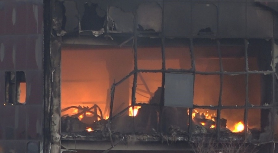 Oyuncak fabrikasındaki yangın kontrol altına alındı