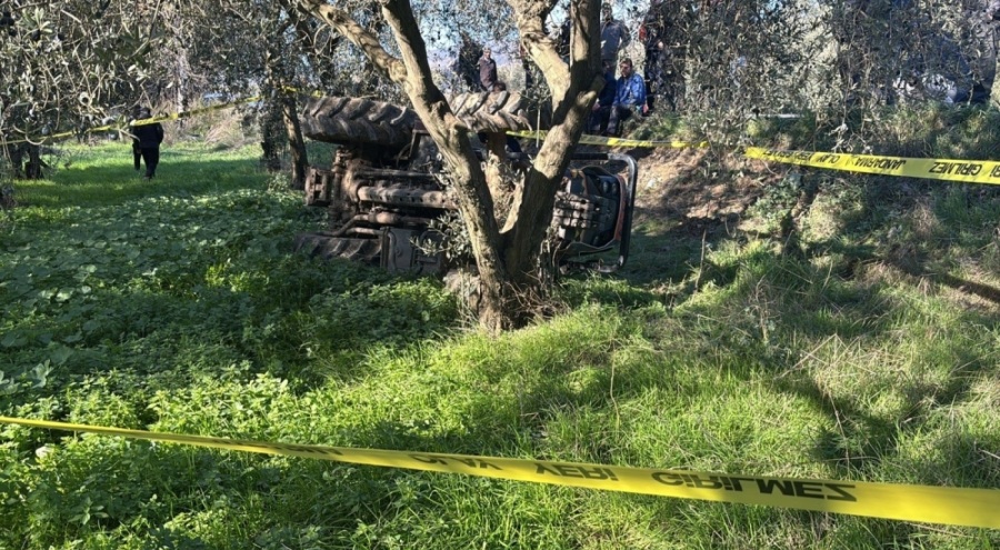 Bursa'da tamire götürmek istediği traktörün altında kalan sürücü hayatını kaybetti