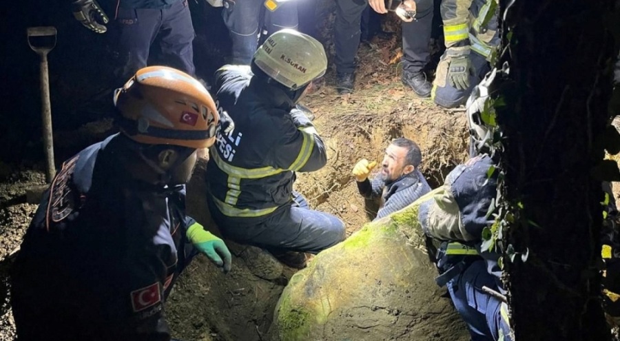 Define ararken hastanelik oldu!