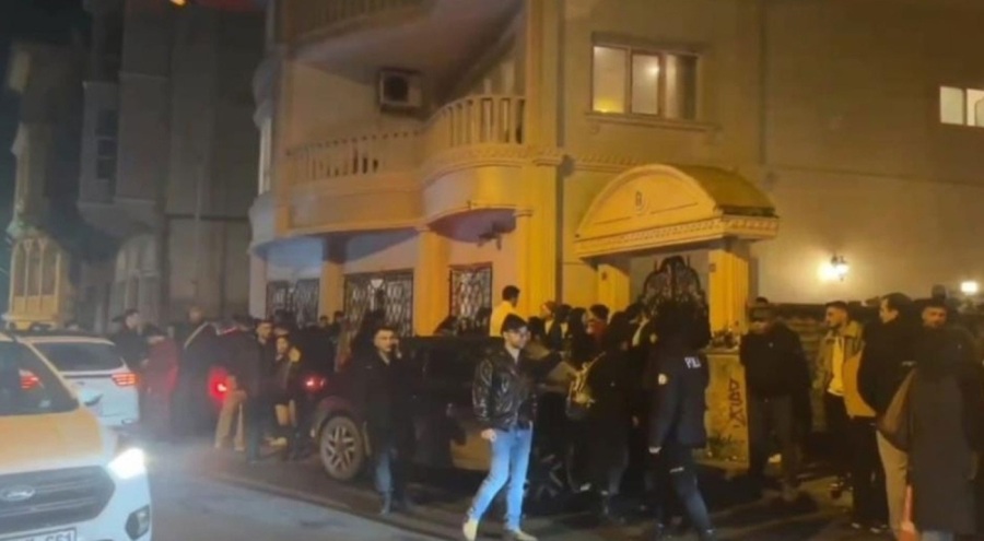 Kaçak yılbaşı partisine polis baskın yaptı