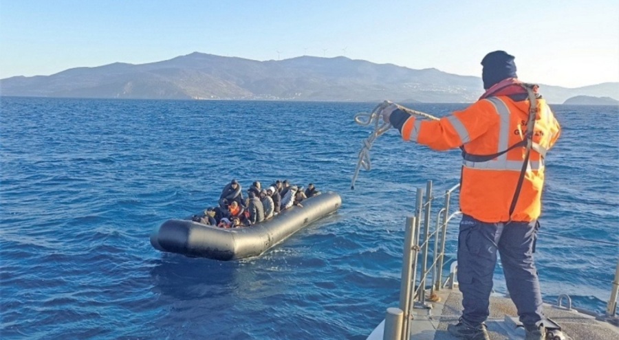 İzmir'de 163 kaçak göçmen yakalandı