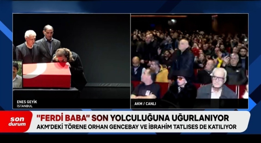 Orhan Gencebay, Ferdi Tayfur'un tabutu öptü