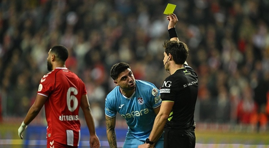 Trabzonspor'dan hakem tepkisi