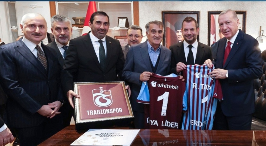 Trabzonspor'dan Cumhurbaşkanı Erdoğan'a destekleri için teşekkür etti