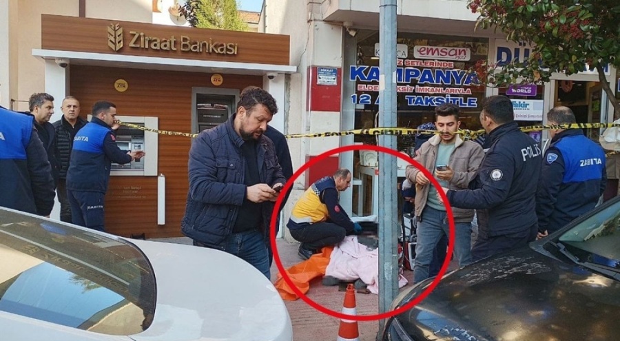 ATM'den para çekerken silahlı saldırıya uğradı