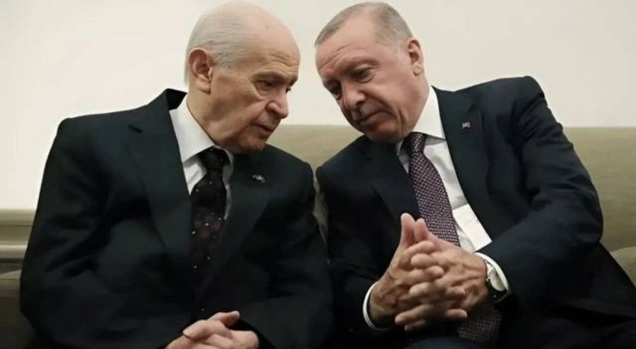 Cumhurbaşkanı Erdoğan ve Bahçeli görüşmesi sona erdi