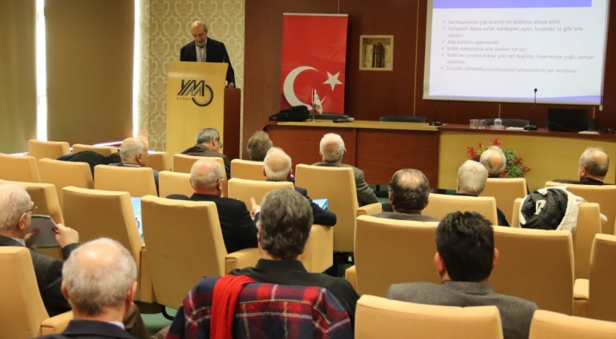 Bursa YMMO'dan aile işletmeleri semineri