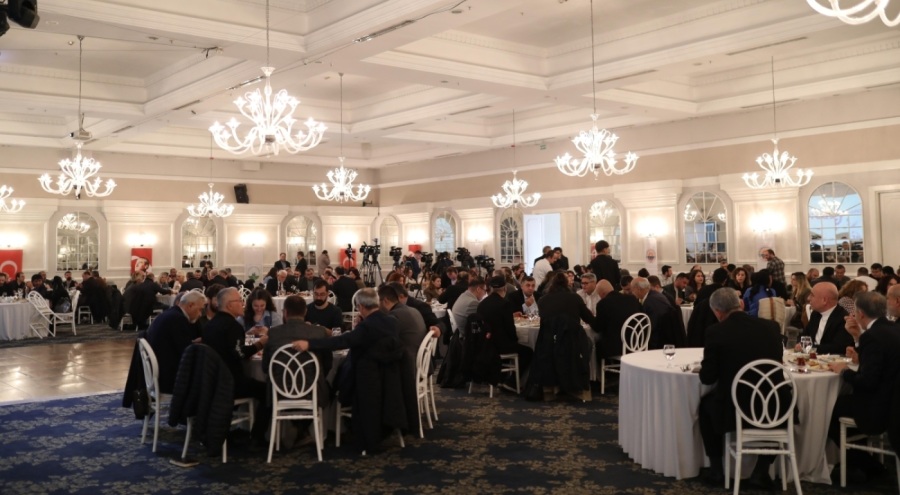 Bursa'da başkanlar gazetecileri ağırladı