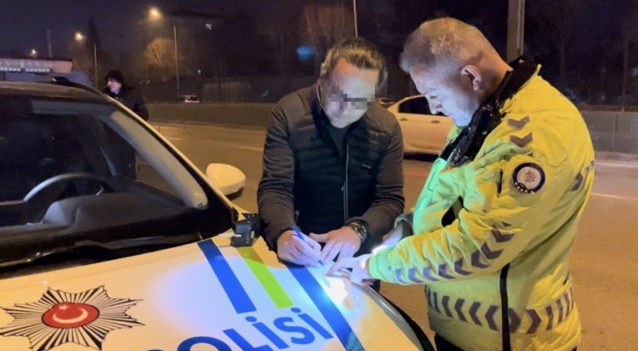 Bursa'da trafik polislerinden denetim!