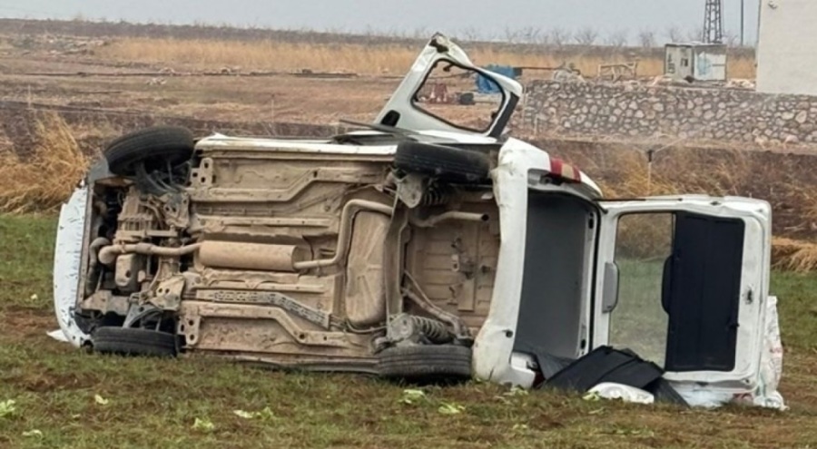 Ticari araç, tarlaya uçtu! Çok sayıda ölü ve yaralı var