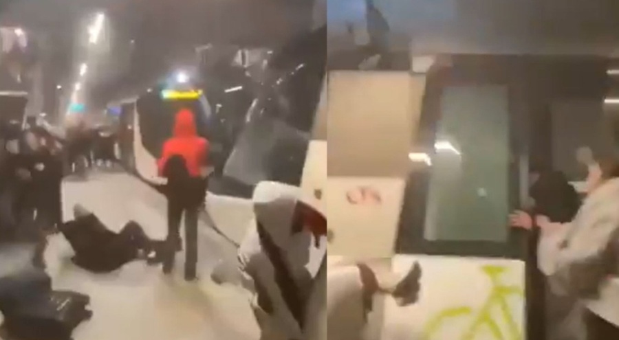 İki metro treni çarpıştı! Çok sayıda yaralı var