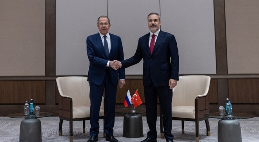 Dışişleri Bakanı Fidan, Rus mevkidaşı Lavrov ile görüştü