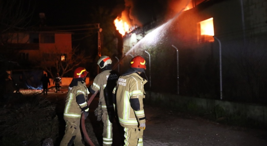 Bursa İtfaiyesi 21 bin olaya müdahale etti
