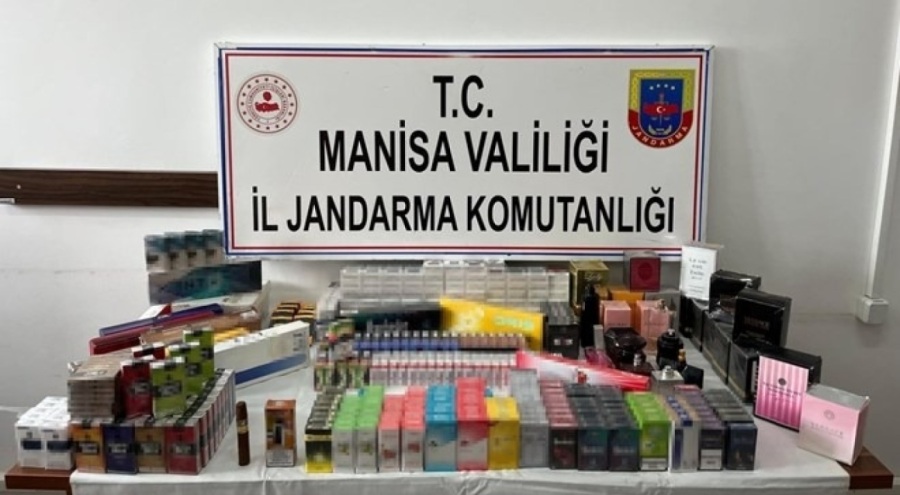 Jandarma gümrük kaçağı sigara ve parfüm ele geçirdi