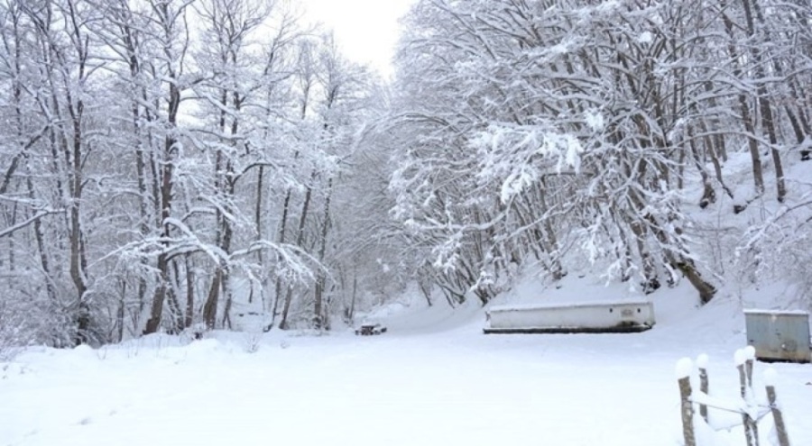Kırklareli'nin kar etkili oldu