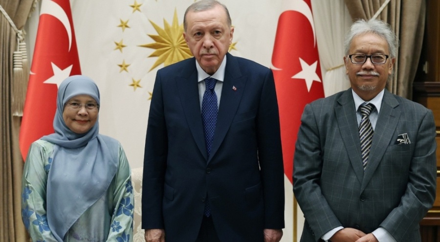 Cumhurbaşkanı Erdoğan, Malezyalı yüksek mahkeme başkanlarını kabul etti