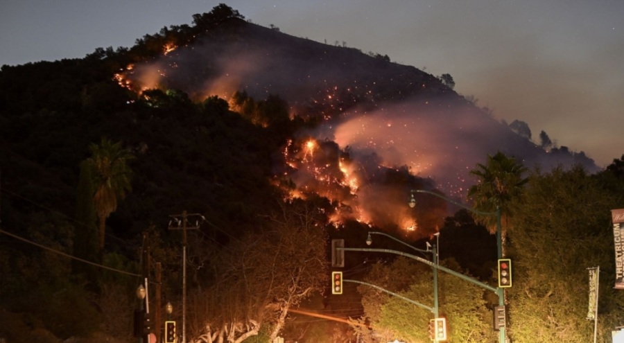 Los Angeles'ta evi yanan Türk ünlüler