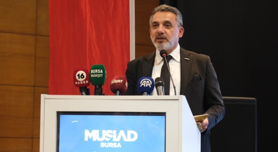 MÜSİAD Bursa'da Alparslan Şenocak güven tazeledi