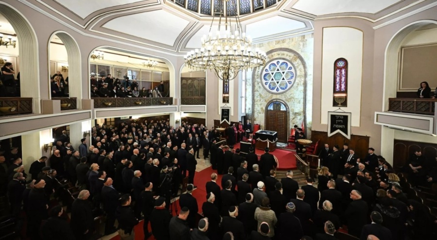 Türkiye Musevileri Hahambaşı İsak Haleva son yolculuğuna uğurlandı